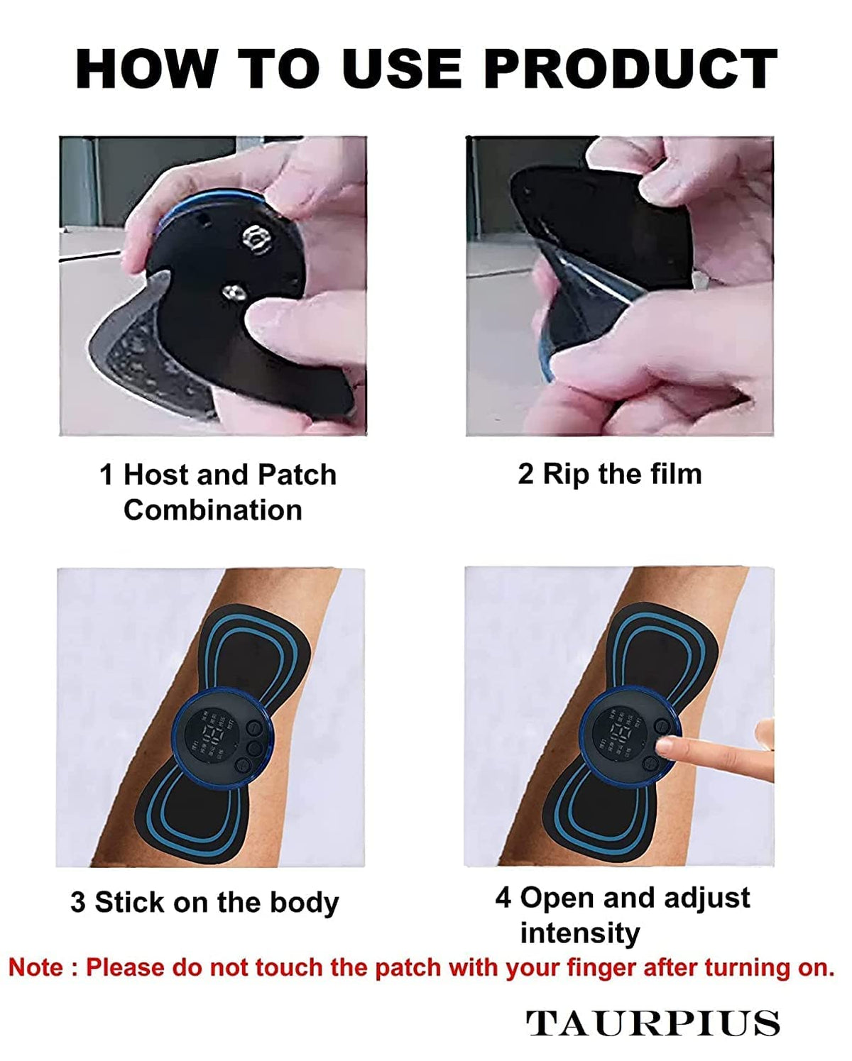 Mini Portable Body Massager Machine for Pain Relief | 50% OFF