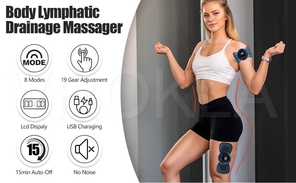 Mini Portable Body Massager Machine for Pain Relief | 50% OFF
