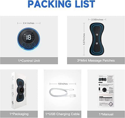 Mini Portable Body Massager Machine for Pain Relief | 50% OFF