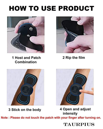 Mini Portable Body Massager Machine for Pain Relief | 50% OFF